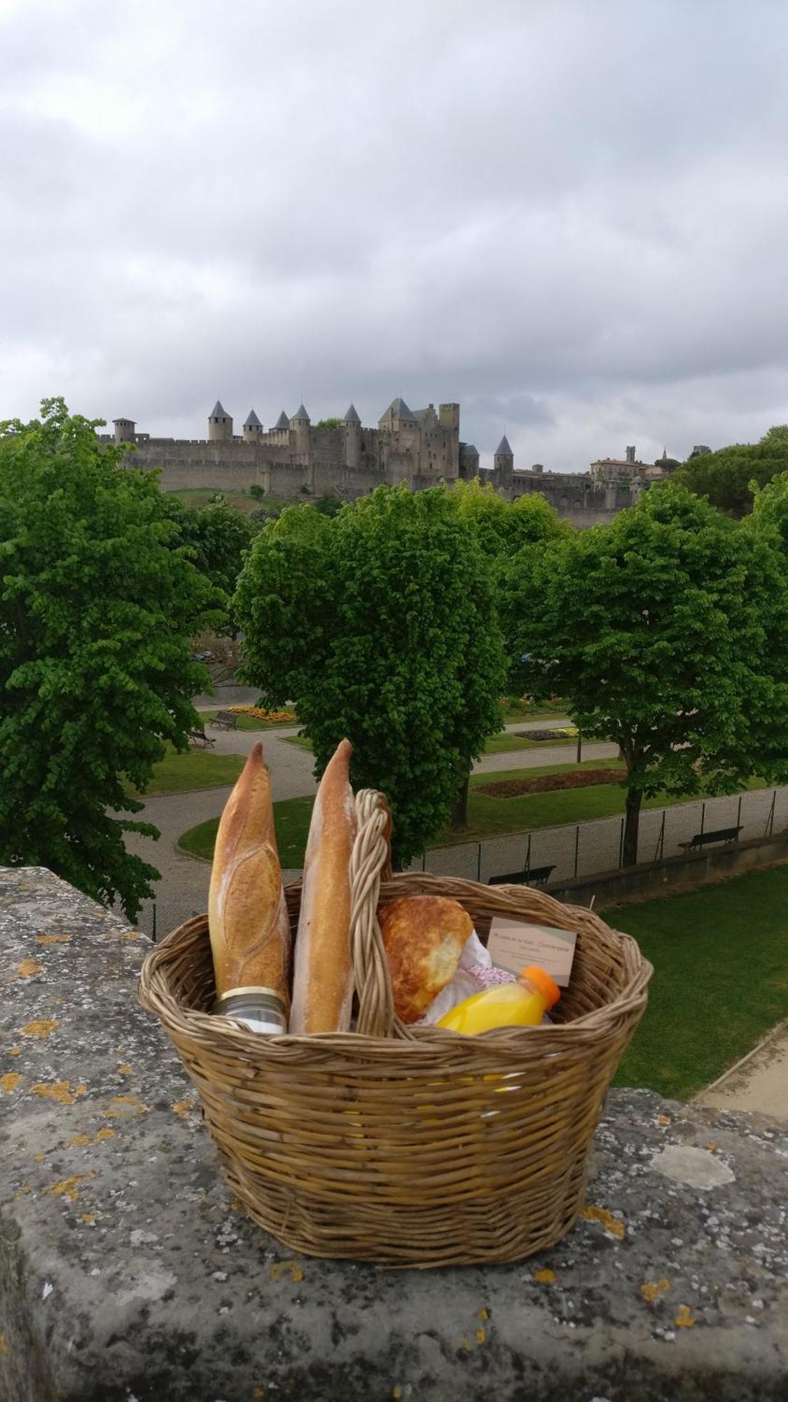 Les Remparts De Caroline, Au Pied De La Cite. Villa Carcassonne Eksteriør billede